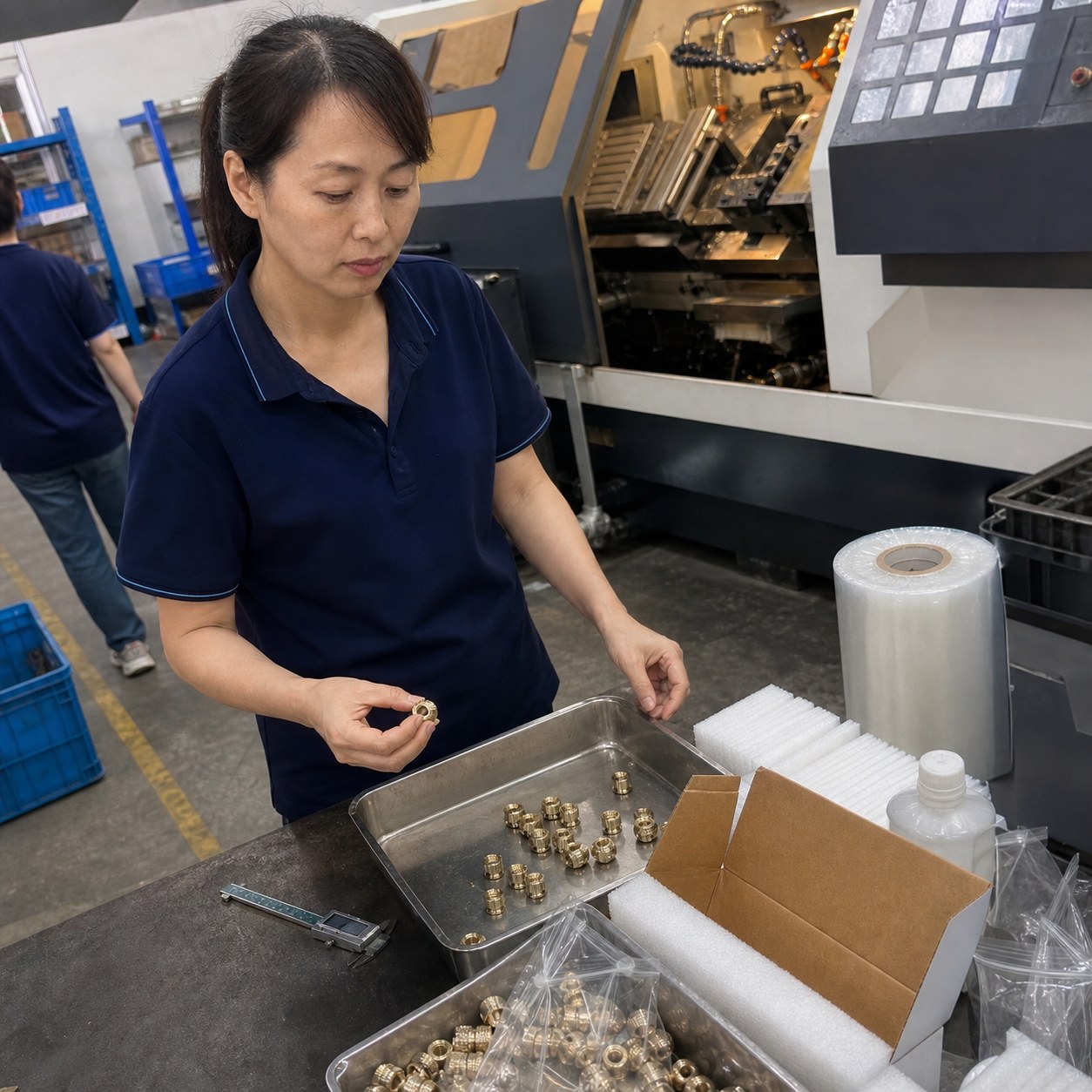 黄铜滚花嵌件客户临时改要求，旧报价和原交期还能不能继续用